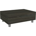 Lift Top Coffee Table, Four Legs Espresso