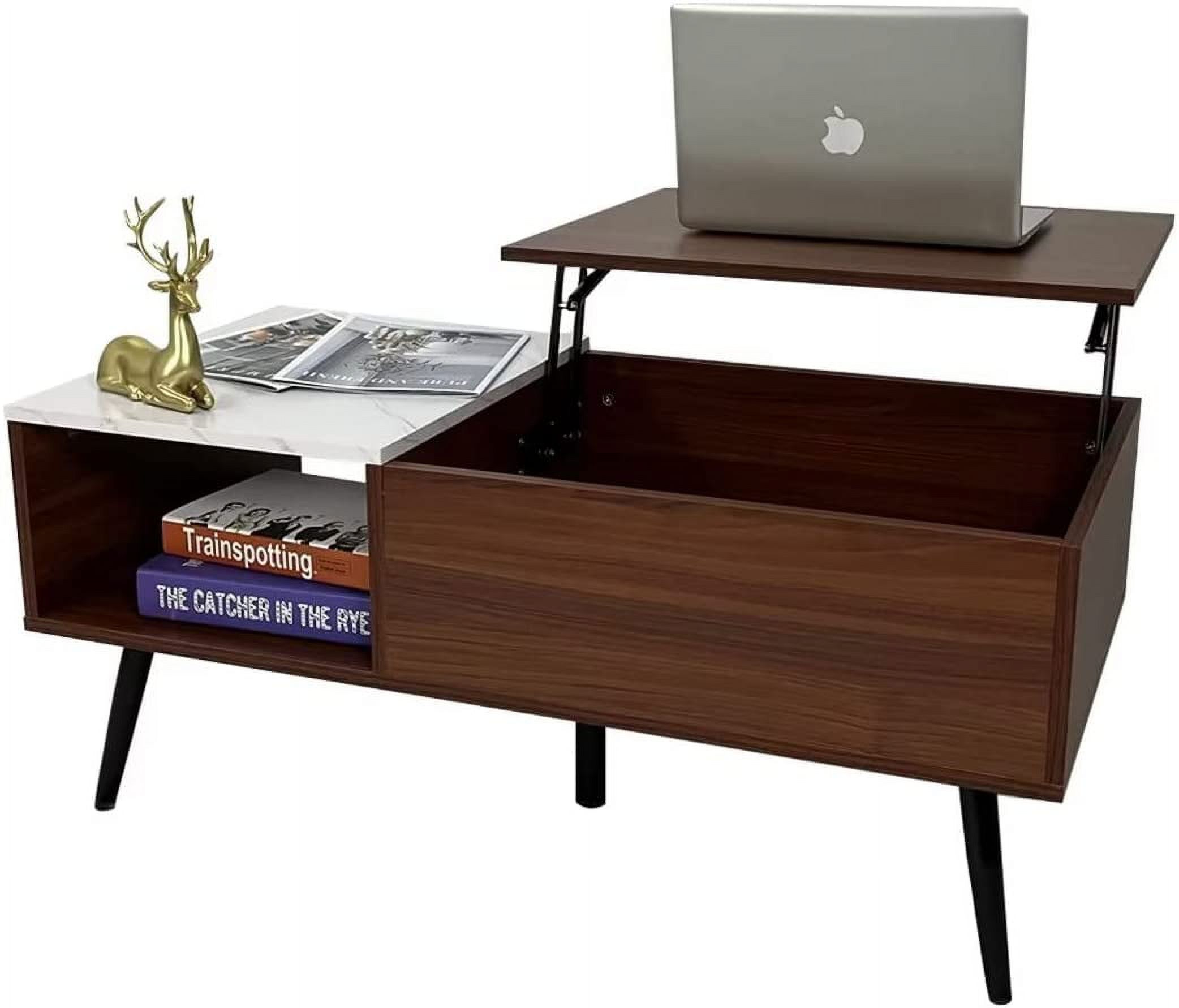 Lift Top Coffee Table for Living Room Reception Room Office with
