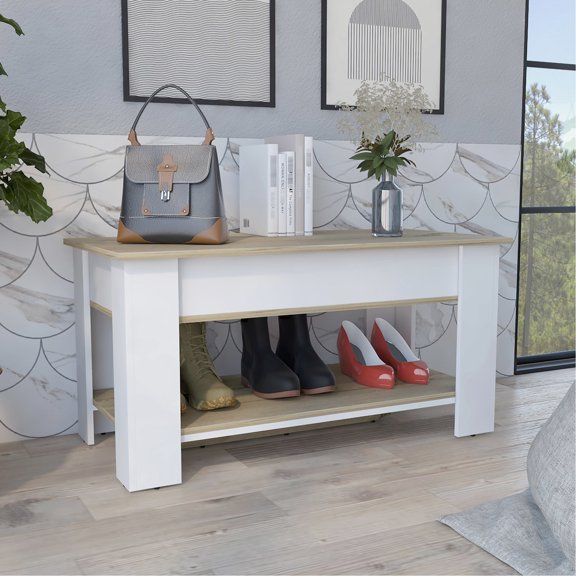 Lift Top Storage, Modern Style | In Dining Room - Adds Storage and Style
