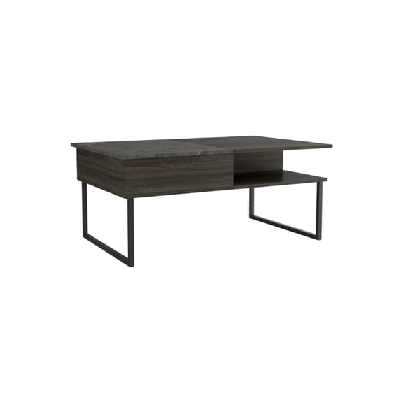 Lift Top with Storage Space / Suitable for Game Nights / Espresso Finish Coffee Table