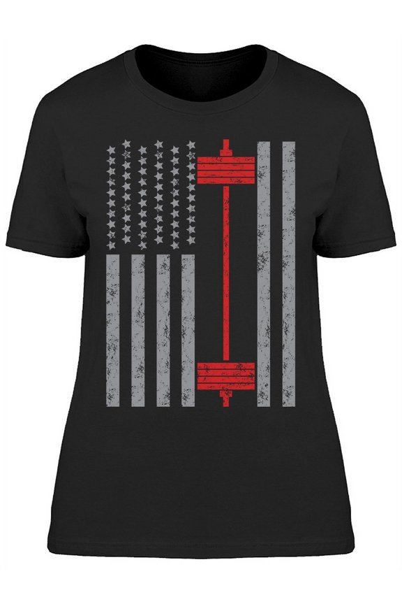 Lift Weight Usa Tee Women's -Image by Shutterstock Women's T-shirt