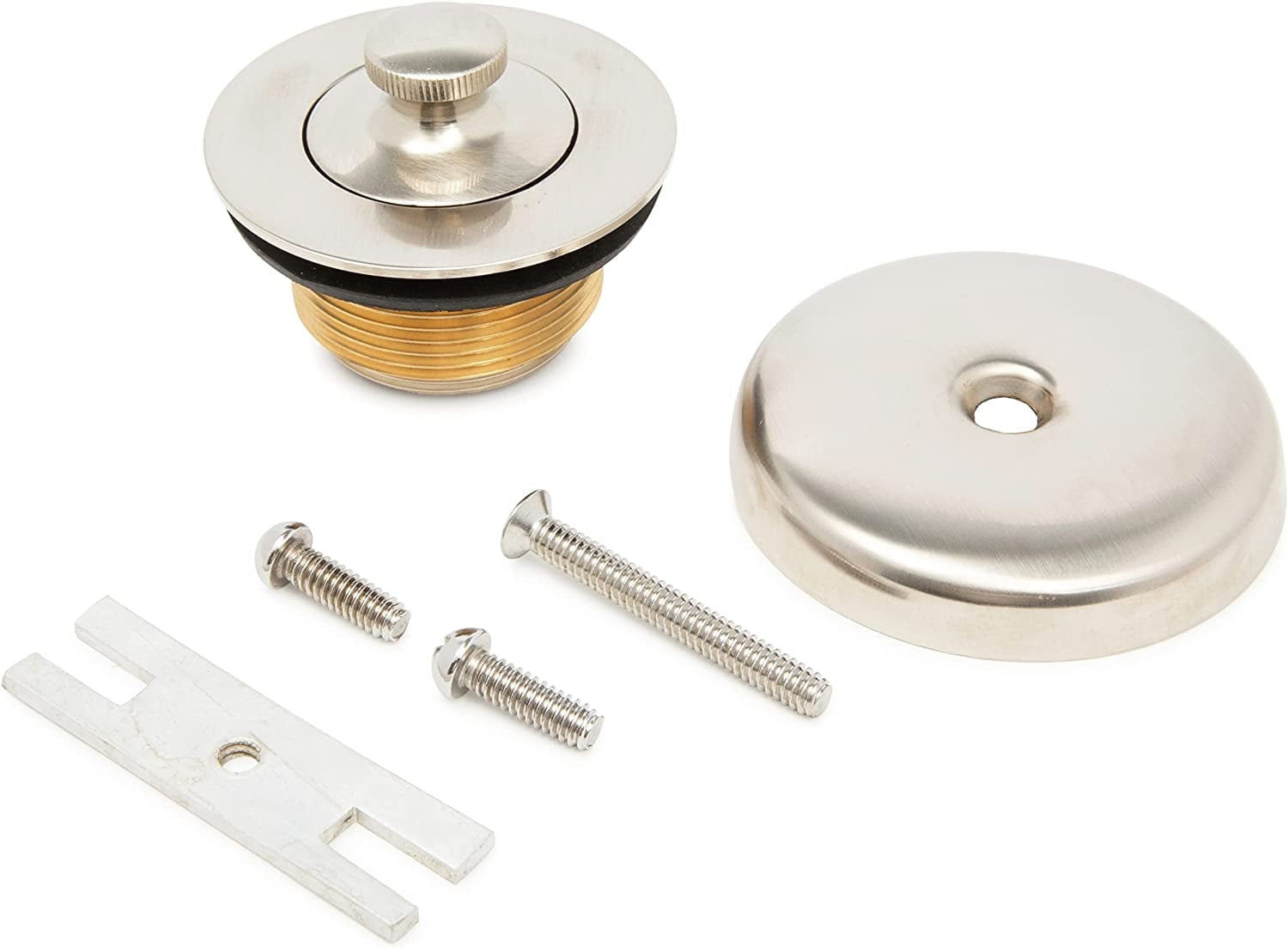 Brass Lift and Turn Bathtub Drain Assembly Kit