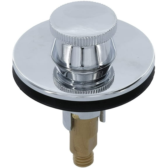 Lift and Turn Tub and Bath Drain Stopper, Chrome (88599)