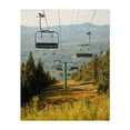 thumbnail image 1 of Lift on Burke Mountain - Burke Vermont Photography Skiing Scenic Nature Autumn Landscape Wilderness Unframed Wall Art Print 12 x 16 inches, 1 of 13