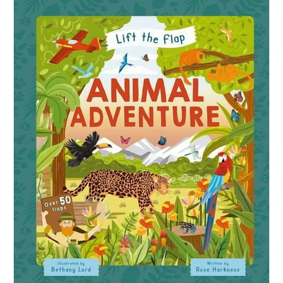 Lift-the-Flap Animal Adventure: with Over 50 Flaps