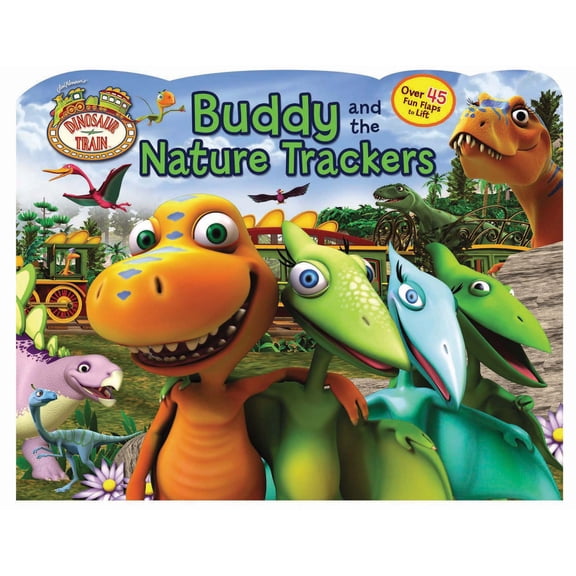 Pre-Owned Lift-the-Flap: Dinosaur Train Buddy and the Nature Trackers (Board book)