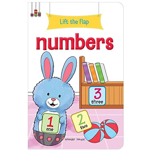 Pre-Owned Lift the Flap: Numbers: Early Learning Novelty Board Book for Children (Board book) 938917886X 9789389178869