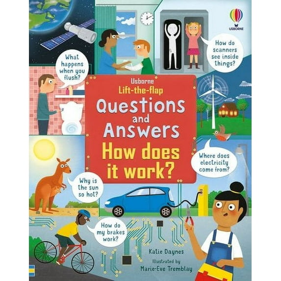 Lift-the-Flap Questions & Answers How Does it Work? (Hardcover) by Katie Daynes