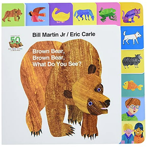 Pre-Owned Lift-The-Tab: Brown Bear, Brown Bear, What Do You See? (Board book) 1627797238 9781627797238