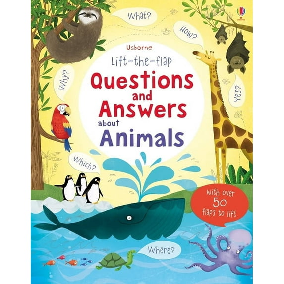 Questions and Answers Lift-The-Flap Questions and Answers about Animals, (Board Book)