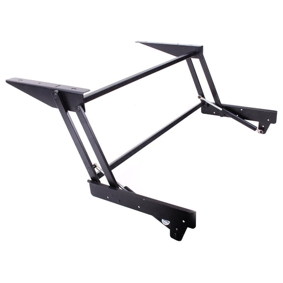 Lift up Top Large Coffee Table DIY Fitting Furniture Mechanism Gas Hydraulic Hinge (Black)