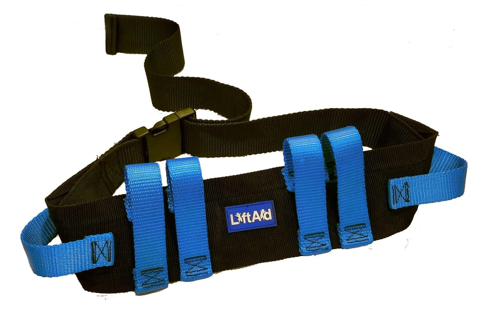 Secure Quick Release Transfer Gait Belt - 60 inch - Black - One Year Warranty