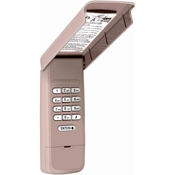 LiftMaster 877Max 877LM Wireless Universal Garage Door Opener Keypad, 3-Year Warranty