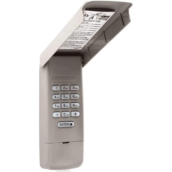 LiftMaster 878MAX Garage Door Keypad Wireless and Keyless Entry System for Easy Entry