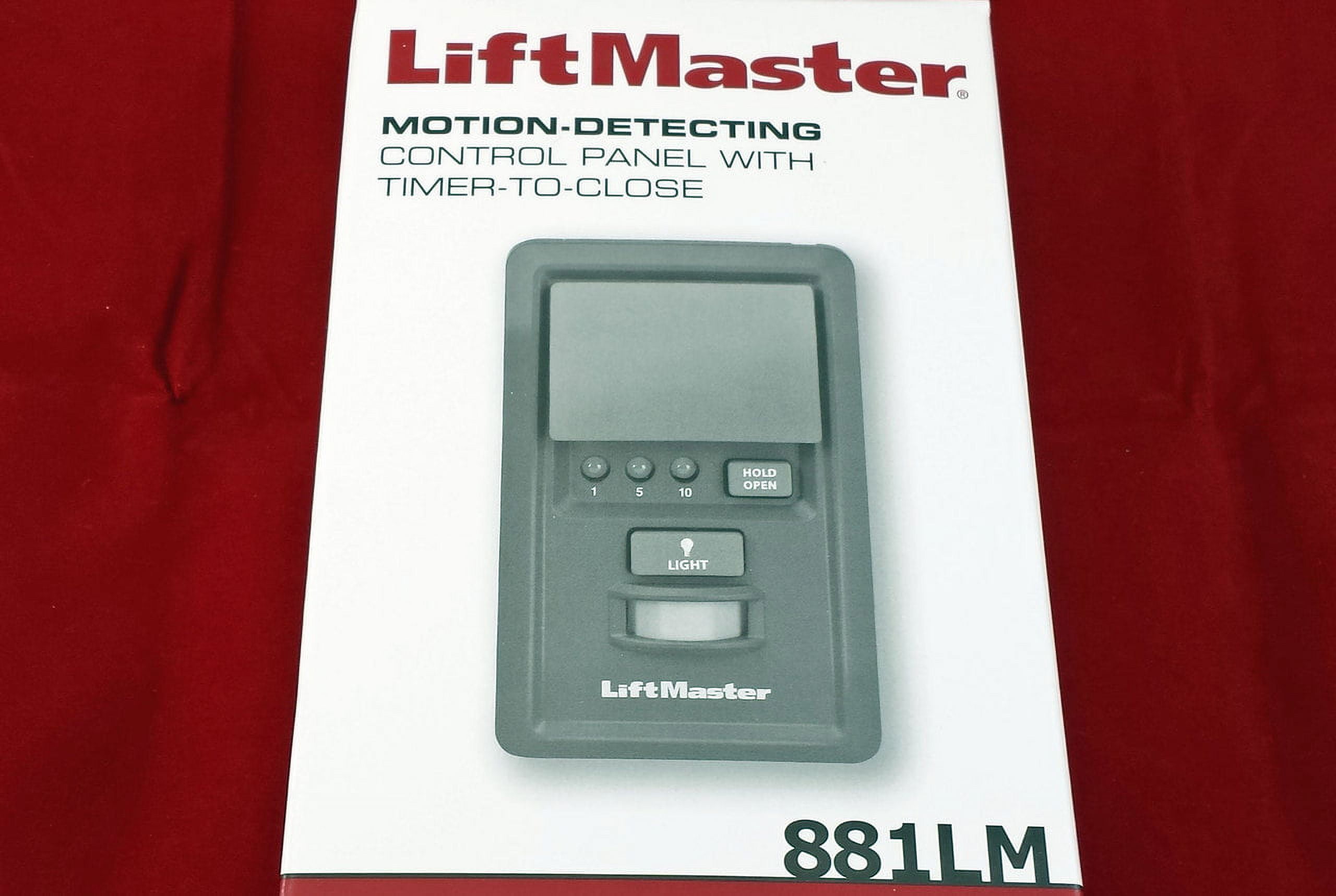 LiftMaster 881LMW WiFi MotionDetecting Control Panel with Timerto