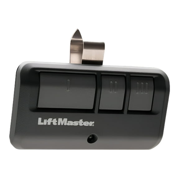 LiftMaster 893LM 3-Button Garage Door Opener Remote Control, Dark Gray (Limited Edition)