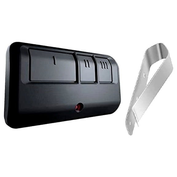 LiftMaster 893Max Security+ 2.0 3-Button Gate Operator Remote Control with Visor Clip - Pack of 2