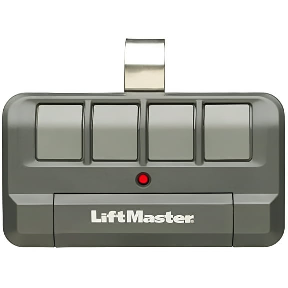 LiftMaster 894LT Security+ 4-Button Garage Door Opener Remote Control with Visor Clip - Pack of 1