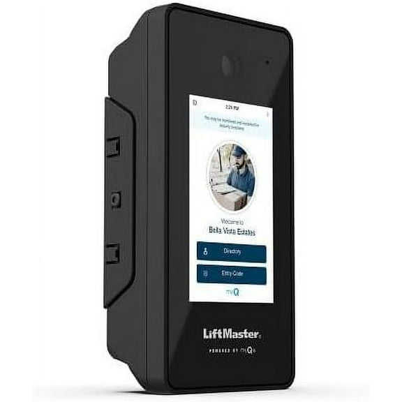LiftMaster CAPXS Smart Video Intercom S for Smaller Multi-Tenant Buildings and Single Family Homes, Surface-Mount/ Single Gang Box, Cloud-Based System