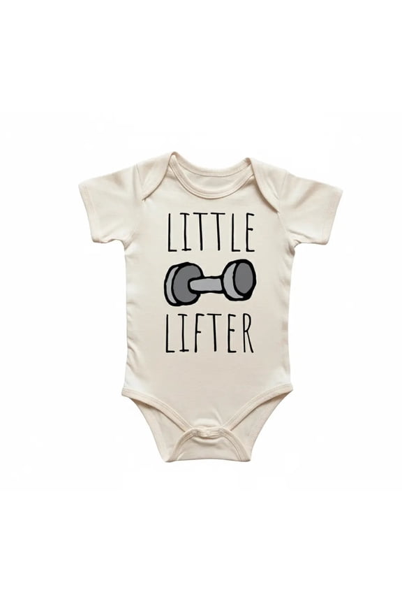 Lifter Gym Newborn Gift Baby Bodysuit