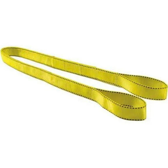 Liftex 439-EE191X3PD 1 in. x 3 ft. Pro-Edge 1-Ply Eye & Eye Poly Web Sling, Flat Eyes, Yellow
