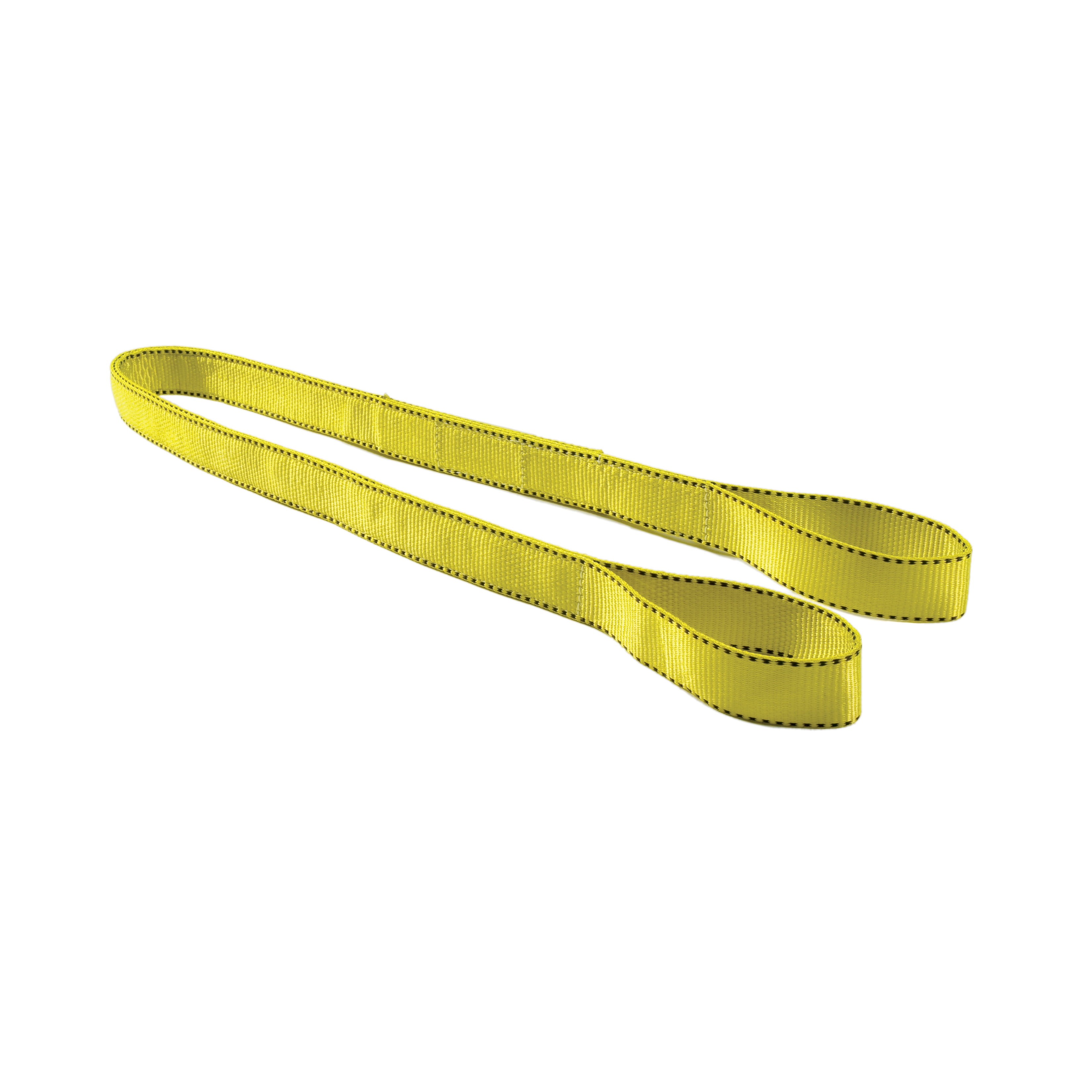 Liftex Nylon  Slings, 2 in x 4 ft, Eye and Eye, Yellow