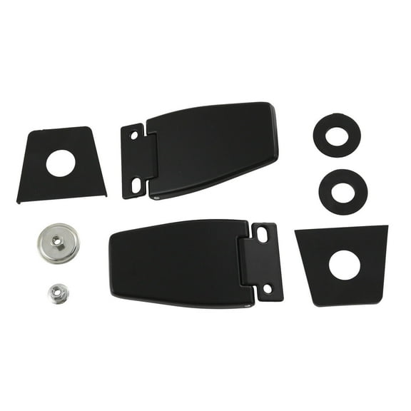 Liftgate Window Glass Hinges Stainless For Jeep Wrangler 1987-2006 Replaces 5013722AA; 5013722AB; 5013723AA; 5013723AB; 55008136; 926-119