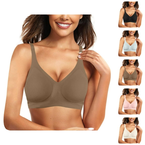 Lifting Bras for Sagging Breasts Seamless Wireless Push Up Minimizer Sleeping Yoga Bralettes Everyday Bra