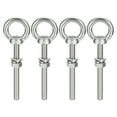 thumbnail image 1 of Lifting Eye Bolt 4 Sets M8x80mm Eye Bolt with Nut Washer 304 Stainless Steel Shoulder Lifting Ring Eye Bolt, 1 of 6