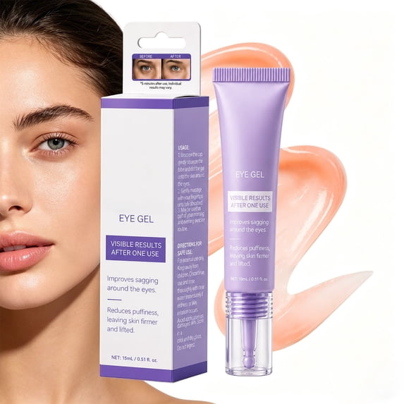 Lifting Eye Gel 15ml - Rapid Eye Tightener Cream for Under Eye Bags and Puffiness, Smooths Fine Lines, Hydrating Under Eye Gel Fine Lines and Dark Circles, Anti Aging Skin Care