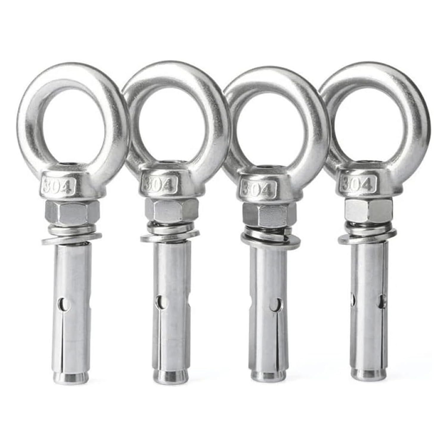 Lifting Eye Nuts 1/2 Pcs Eye Bolt Heavy Duty Fixing Anchors Eye Nut