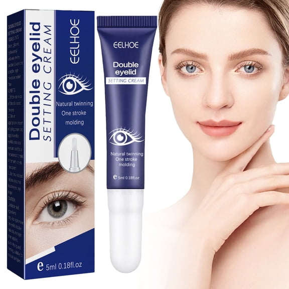 Lifting Eyelid Defining Cream - Reduces Puffiness, Fine Lines, Wrinkles, Dark Circles, Firms and Smooths Eye Area, Enhances Cell Turnover, Anti-Aging, Daily Eye Care, for Women and Makeup Organizers
