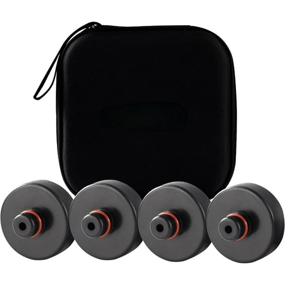Lifting Jack Pads Compatible with Tesla Model 3/S/X/Y, Upgrade Sturdy Rubber Lift Jack Pucks, 2016-2025 Jack Pad with Protective Ring, Floor Jack Adapters Protects Battery & Chassis