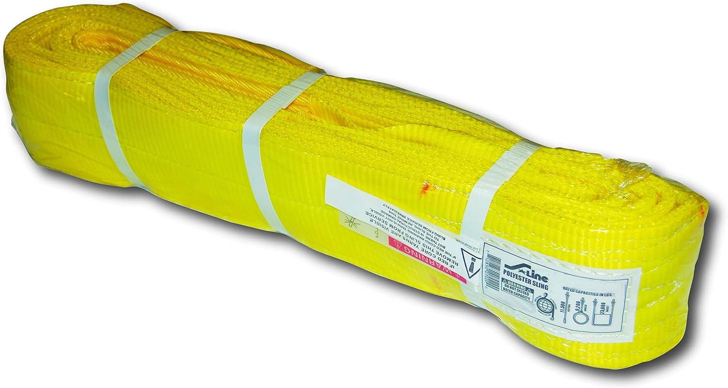 1 ton 2 ply lifting webbing sling straps - Gostern Rigging