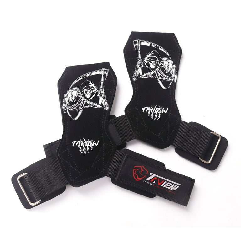 Lifting Straps Weight Wrist Hooks for Maximum Grip Support Grim Reaper Deadlift Gloves and Grip Pads Alternative in Fitness Gym Power Training Like
