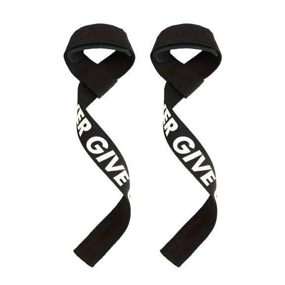 Lifting Wrist Straps for Weightlifting, Weightlifting Support Gear, Anti-Slip Thumb Loop for Gym Workout 22.5 Inch Cotton