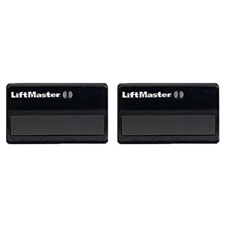 Liftmaster 371LM Garage Door Opener Remote (Black, 2-Pack)