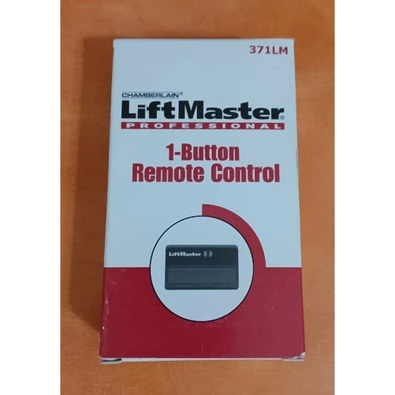 Liftmaster 371Lm Garage Door Opener Remote Clicker 315 Mhz Purple Learn Button
