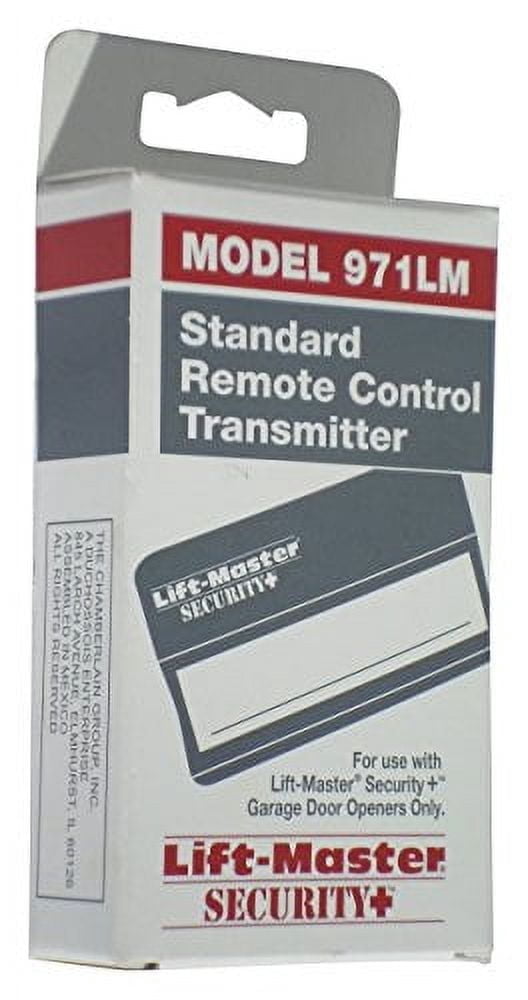 らむページ LiftMaster 971LM 390MHz Garage Door Remote, Security+ Rolling Code