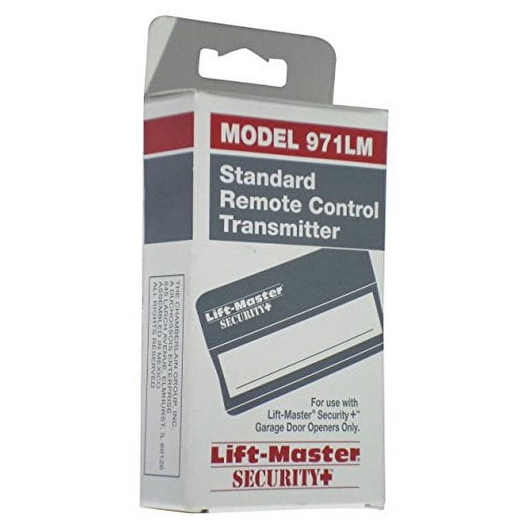 LiftMaster 971LM 390MHz Garage Door Remote, Security+ Rolling Code