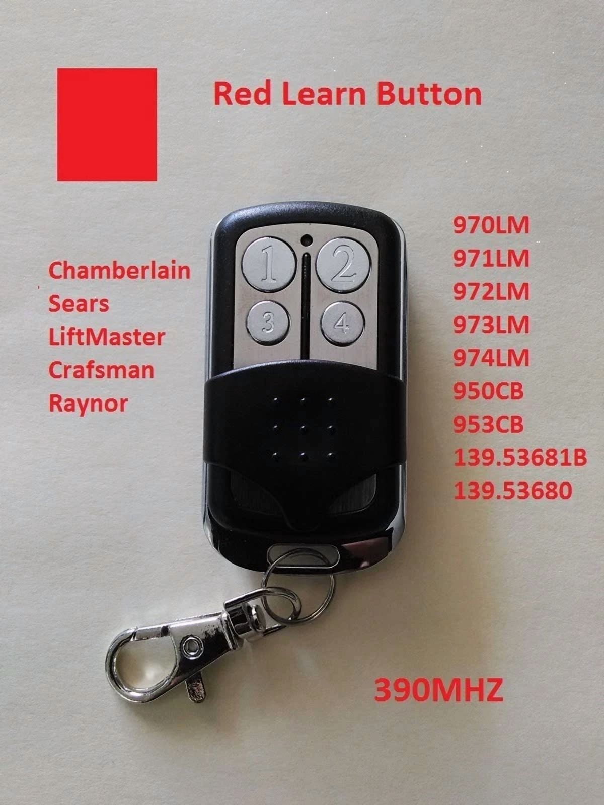 Liftmaster Garage Door Opener Comp Mini Remote Control 970Lm 971Lm 972Lm 973Lm