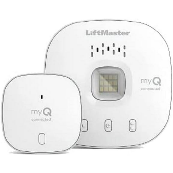 Liftmaster myQ Smart Garage Control Wireless Garage Hub and Sensor with WiFi & Bluetooth Smartphone Controlled 821LMC-S White