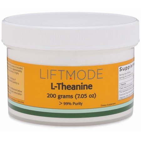 Liftmode L-Theanine - 200 Grams (7.05 oz) - 99+% Pure - FBLM