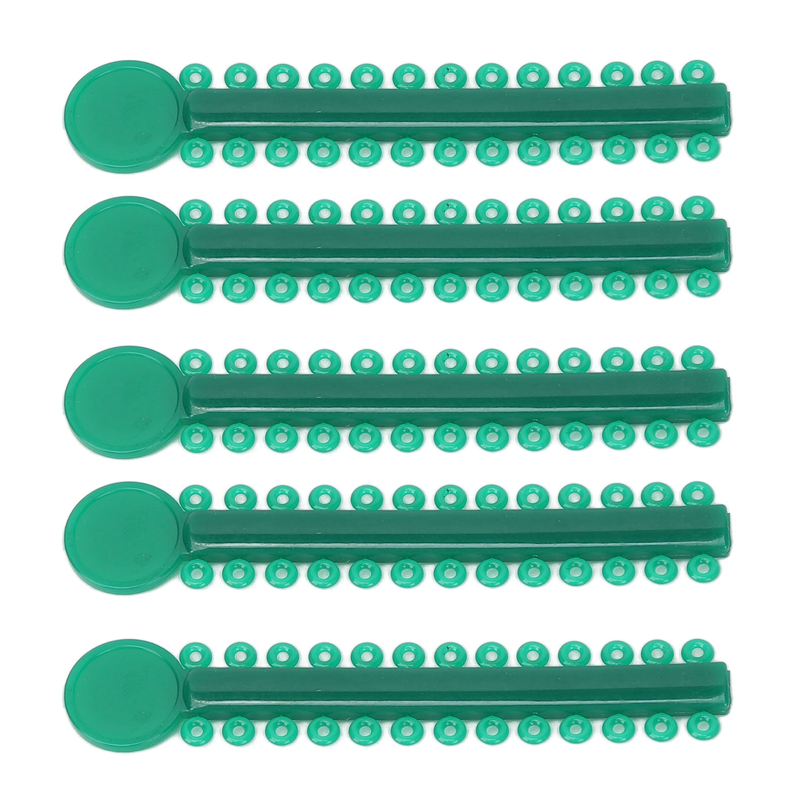 Ligature Ties, Flat Top Rubber Elastic Teeth Braces Ligature Ties