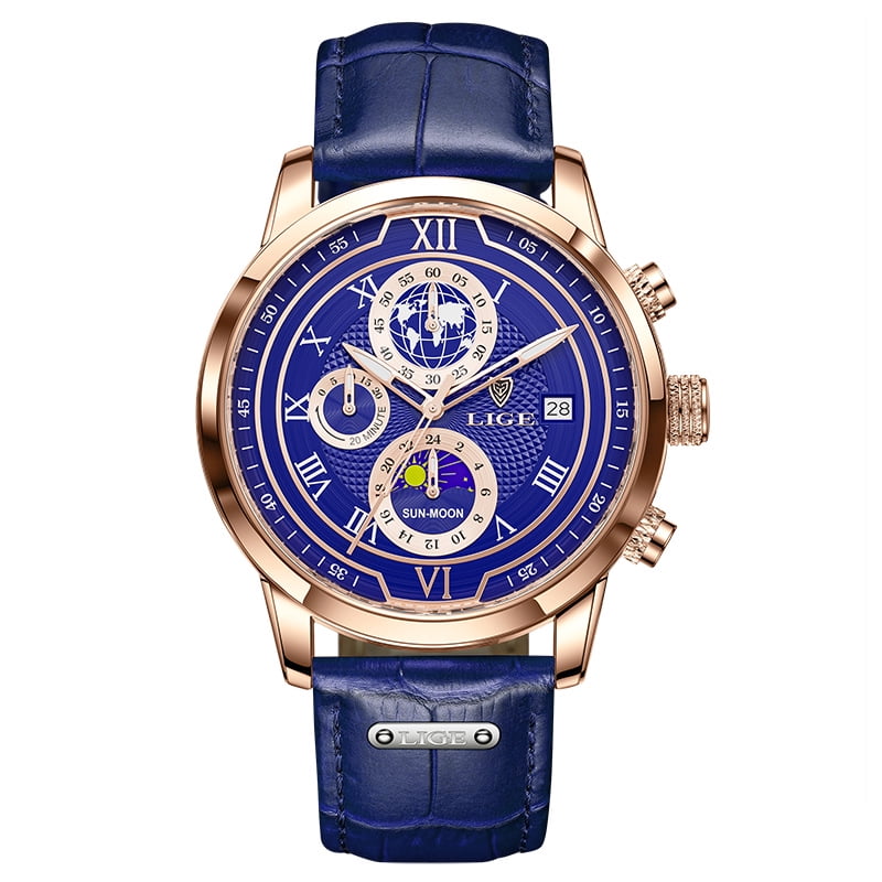 Rose Golden Blue