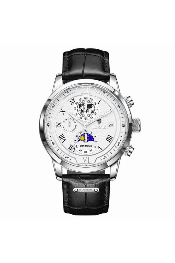 New Exclusive for Cross-Border Three Eyes and Six Needles Watch Men's Quartz Watch Stylish and Versatile Waterproof Wrist Watch