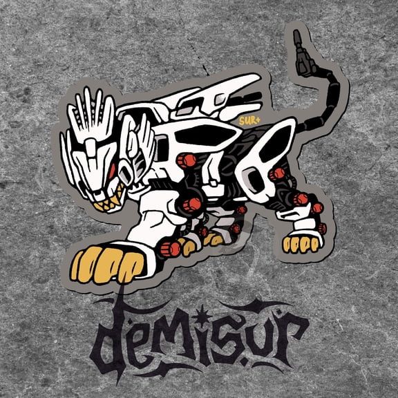 Liger - Zero | Zoids keychain | Video Game Anime Mech (1 keychain)