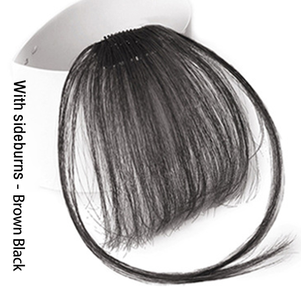 Ligghig Bangs Hair Clip in Bangs Hair Extensions Bangs Clip on Air