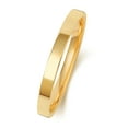 thumbnail image 1 of Light 18k Gold 2mm Flat Court Comfort Men/Women Wedding Band/Ring, 1 of 1