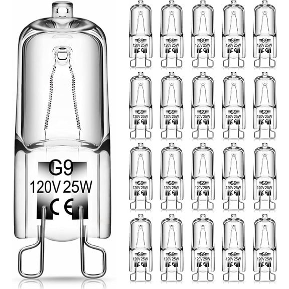 Light, 20 Pack G4, 12V 20W JC T3 Bi-Pin G4 Base Dimmable 3000K 2 Pin Light for Under Cabinet Puck Light, Chandeliers